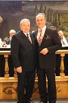 TONY PUPATELLO RECEIVING 30 YEAR PIN