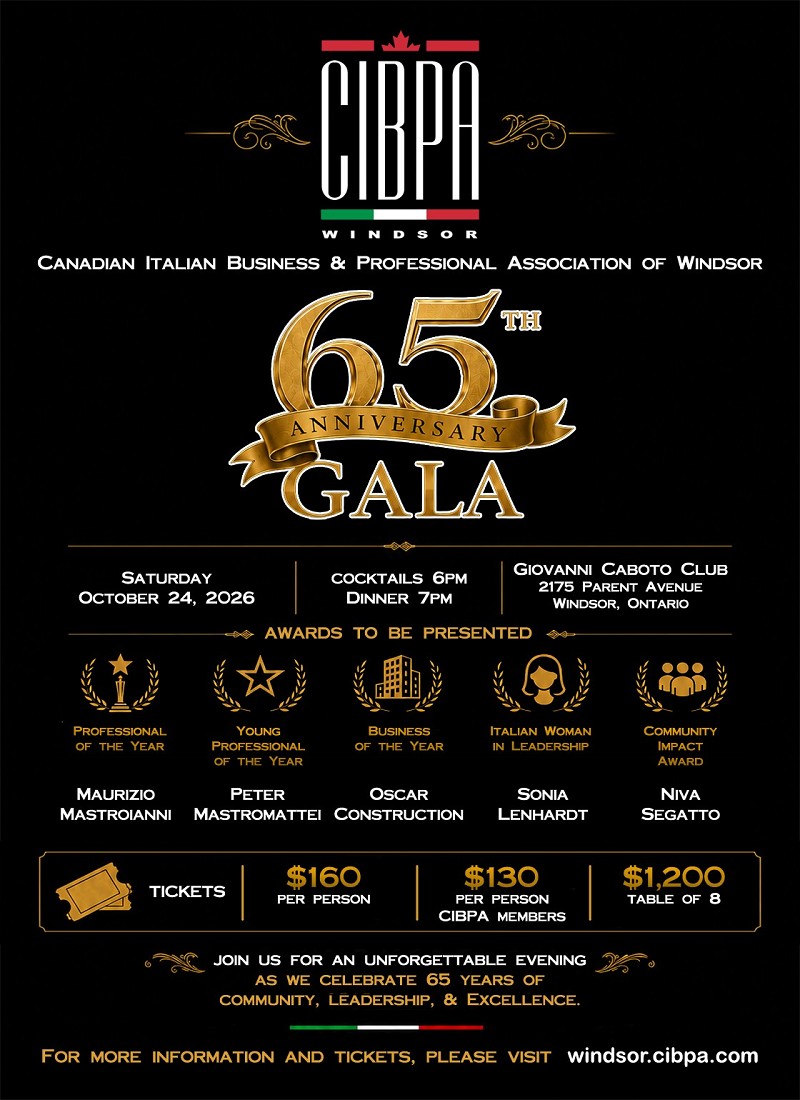 CIBPA 65th Anniversary Gala